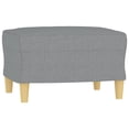 thumbnail image 5 of vidaXL Sofa with Footstool Upholstered Armchair Living Room 3-Seater Fabric, 5 of 5