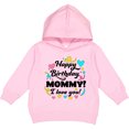 thumbnail image 2 of Inktastic Happy Birthday, Mommy I Love You Toddler Hoodie, 2 of 4