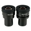AmScope Pair of Focusable Extreme Widefield 25X Eyepieces (30mm) New