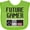 Apple Green, variant on Inktastic Future Gamer Boys or Girls Baby Bib