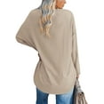 thumbnail image 2 of Sherrylily Women Long Sleeve Oversized T Shirts Loose Casual Tunic Tops S-2XL, 2 of 3