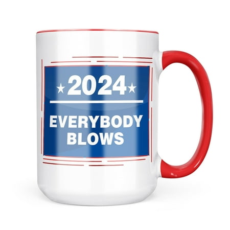 

Neonblond Funny Election Sign Everybody Blows 2024 Mug gift for Coffee Tea lovers