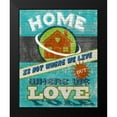 thumbnail image 2 of Knutsen, Conrad 20x24 Black Modern Framed Museum Art Print Titled - Where we Love, 2 of 5