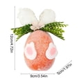 thumbnail image 3 of Adorno colgante de plástico con forma de huevo de Pascua | Colgante decorativo para la decoración navideña, 3 of 6
