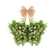 thumbnail image 3 of Corona colgante de metal para puerta, corona de madera, diseño plegable, marco de metal ligero, para oficina, regalo del Día de la Madre, decoración del hogar, decoración de jardín, estilo, 3 of 9
