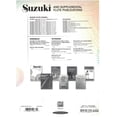 thumbnail image 2 of Libro Veerkamp SUZUKI FLUTE SCHOOL Aprendizaje De Flauta Transversa Nivel Basico 9781470638603, 2 of 2