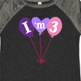 thumbnail image 4 of Inktastic 3rd Birthday Balloons 3 Year Old Girls Toddler T-Shirt, 4 of 5