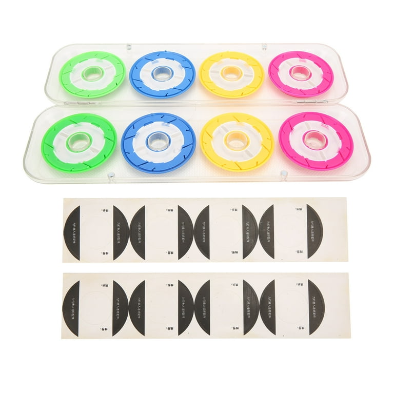 Fishing Line Storage Holders 8 Axle Large Capacity Colorful Durable  Silicone Lure Rig Box Accessories 