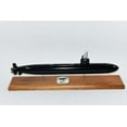 thumbnail image 2 of USS Montpelier SSN-765 (Black Hull) Submarine Model,Navy,Scale Model,Mahogany,20 inch,LA Class, 2 of 5