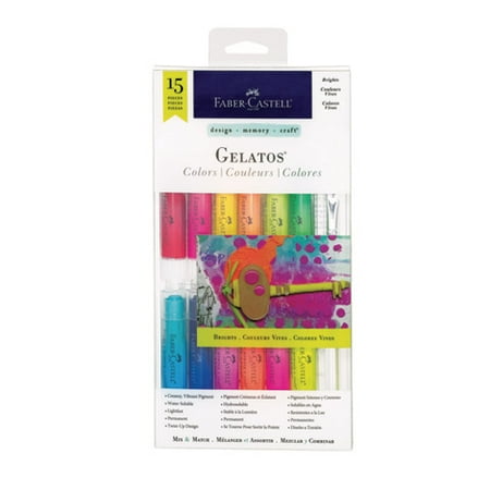 Faber-Castell Gelatos Color Set: 15 Colors - Walmart.com