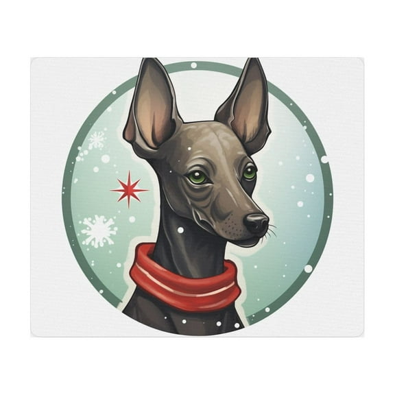 DistinctInk Mouse Pad - 1/4" Foam Rubber - Xoloitzcuintli