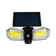 thumbnail image 4 of Reflector solar de 78 LED Luz de seguridad alimentada por energía solar con sensor de movimiento de 360 ° Cabezal doble ajustable IP65 Luces de pared impermeables para exteriores para patio, jardín, patio, fácil de usar ACTIVE Biensenido a ACTIVE, 4 of 4