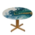 thumbnail image 3 of Acheng 0_0 (48) Round Tablecloth, Polyester Fiber, Multiple Sizes, Machine Washable 38-42, 3 of 8