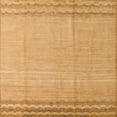 thumbnail image 1 of Ahgly Company Machine Washable Indoor Square Abstract Orange Area Rugs, 4' Square, 1 of 7