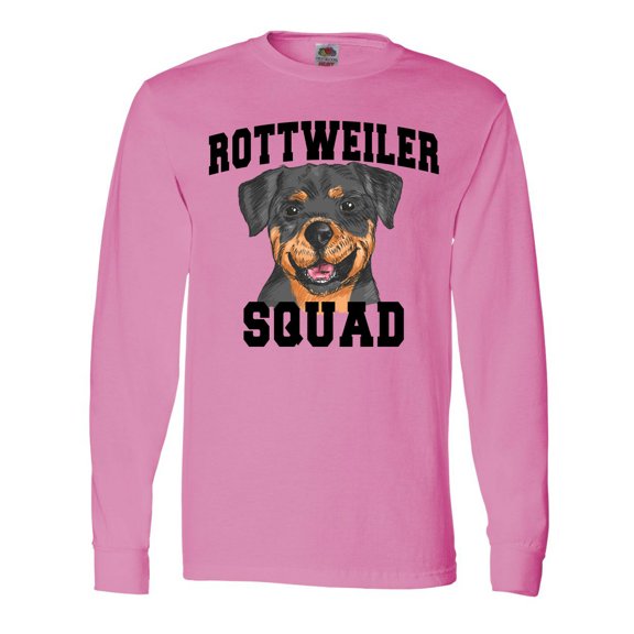 Inktastic Dog Rottweiler Squad Long Sleeve T-Shirt
