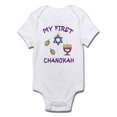 thumbnail image 1 of CafePress - My First Chanukah Infant Bodysuit - Baby Light Bodysuit, 1 of 1