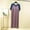 Purple, variant on Summer Dresses for Women Pajama Dress Summer Color Patchwork Bra Oversized Loose And Thin Short Sleeved Home Pajama Dress