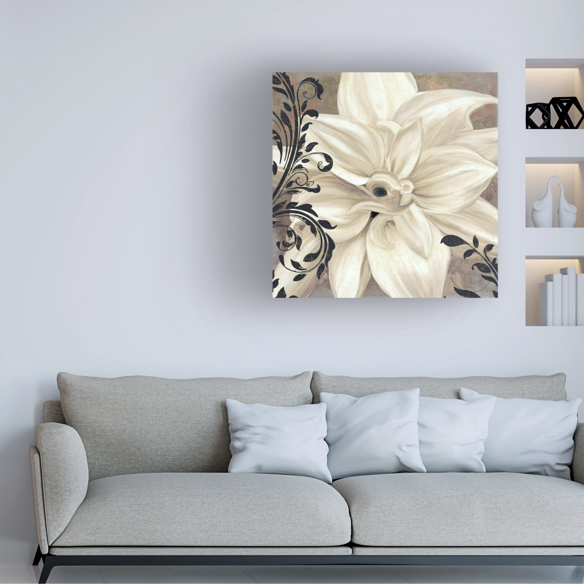 Trademark Fine Art Color Bakery Winter White II Canvas Wall Art - 24x24