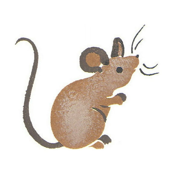 Little Mouse Wall Stencil - DEE388 by DeeSigns