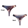 thumbnail image 3 of Fotbe Flower White Horse Tanga Sin Costuras para Mujer con Estampado – Panties Invisibles, Transpirables y Cómodos para Uso Diario-X-Small, 3 of 6