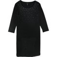 thumbnail image 1 of Alfani Blusa tipo túnica alta y baja para mujer, negro, extragrande, 1 of 1