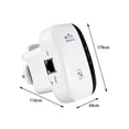 thumbnail image 3 of Wifi Enhancer Expander Wifi Range Enhancer Covering An Area Of Up To 300 Square Meters Internet With Ethernet Port Wifi One Click Setup Access Point Suitable For Home Courtyard Wifi Signal Enhancer, 3 of 7