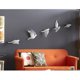 thumbnail image 4 of Moyic Estatuilla resina pájaros simulación tridimensional pared decoración colgante artesanías dormitorio hogar sala de estar Decoración del hogar Blanco CP-003C-W Moyic HA077049-03, 4 of 6