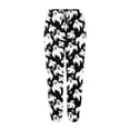 thumbnail image 5 of Halloween Pants Women Elastic Waist Drawstring Relaxed Fit Funny Print Joggers Sweatpants with Pockets, 5 of 5