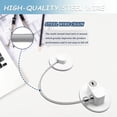 thumbnail image 6 of 2 Pieces Fridge Lock Refrigerator Lock with Keys, Freezer Lock Child Safety Cabinet Lock with Adhesive for Kitchen Appliance, Openable Furniture, Sliding Closet, Drawer and Toilet Seat, White, 6 of 7
