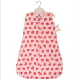 thumbnail image 2 of Hudson Baby Infant Girls Fleece Sleeping Bag, Sack, Blanket, Bright Pink Hearts, 18-24 Months, 2 of 2