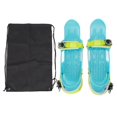thumbnail image 2 of Mini Ski Skates, Metal Buckle Short Ski Skates Color Easy Control Adjustable Binding Portable  for Skating, 2 of 8