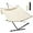 Off White, variant on Two Person Hammock with Stand Heavy Duty, Outdoor Patio Hammock with Portable Steel Stand, Large Double Hammocks,480lbs Capacity.(Off White)