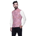 thumbnail image 2 of Atasi Bird Printed Wedding Jackets For Men Nehru Jacket Waist Coat For Wedding & Festive Season-Large, 2 of 4