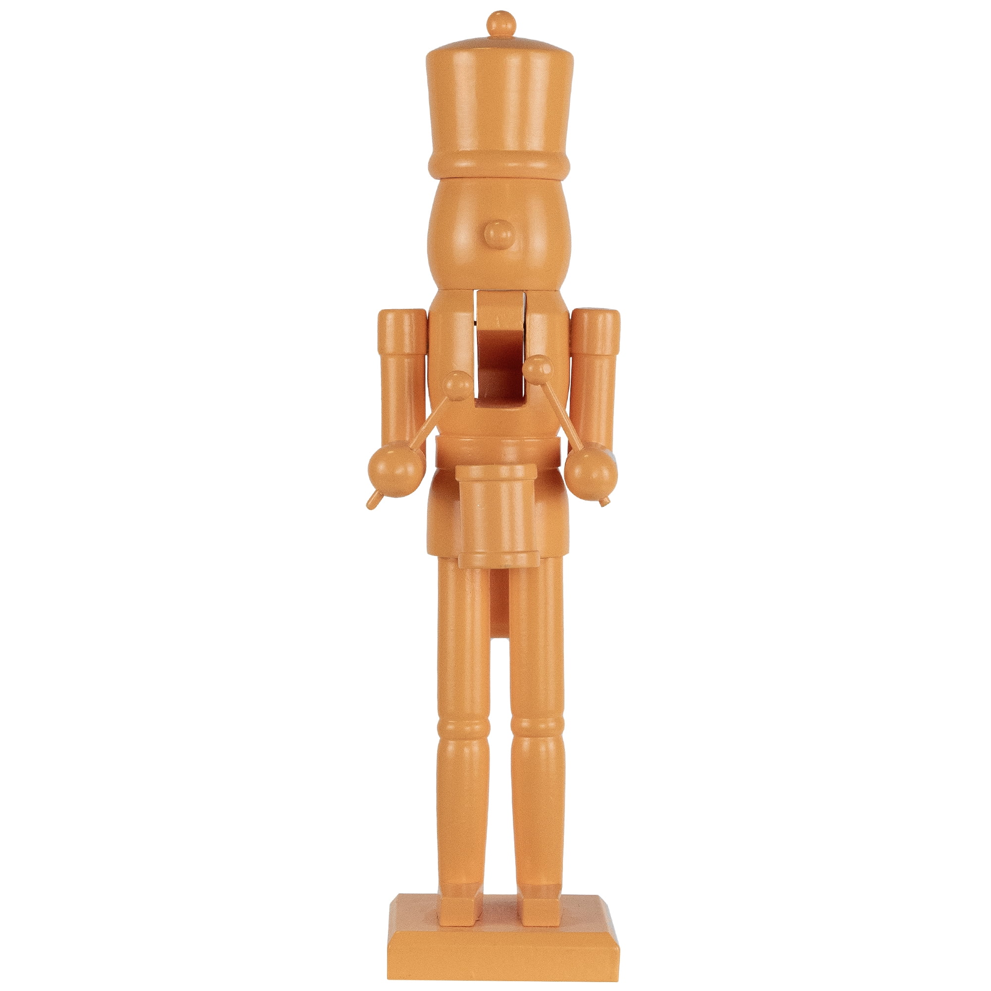 Northlight Drummer Soldier Nutcracker Christmas Figure - 15" - Orange