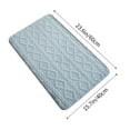 thumbnail image 3 of Bathroom Floor Mat, Soft Comfortable Fast Absorbent Non-Slip Pad, Thick Microfiber Door Kitchen Household Rug, Warm Cozy, Easy to Clean Washable Floor Mat, 3 of 6