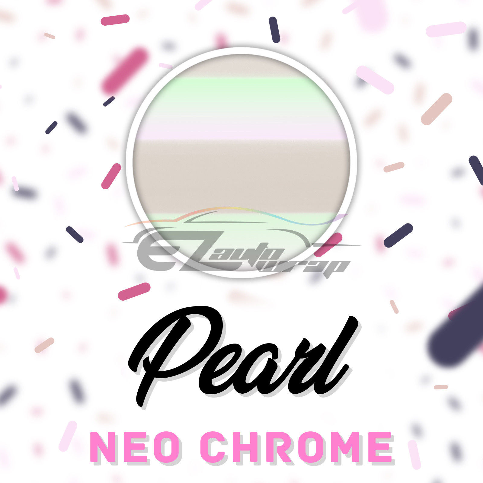 ESSMO™ Neo Chrome Pearl Heat Transfer Vinyl HTV T-Shirt 20" Wide Roll Iron Heat Press NC06 20"x108"