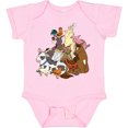 thumbnail image 3 of Inktastic Happy Farm Animals Boys or Girls Baby Bodysuit, 3 of 5