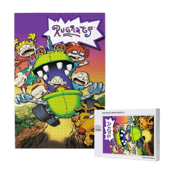 Rugrats Jigsaw Puzzle,1000 puzzle pieces Gift Toys Art Home Decor