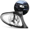 thumbnail image 4 of Par de lentes de luz de esquina, cubierta de luz de señal de giro, lentes transparentes para BMW E46 3-Series 4DR 2002-2005, 4 of 10