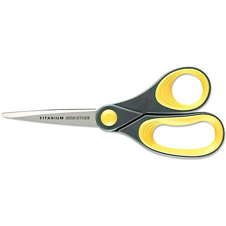 Westcott 3pk Non-Stick Titanium Bonded Scissors, Gray/Yellow
