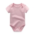 thumbnail image 5 of Zavbaby Baby Boy Girl Cotton Short Sleeve Bodysuits,5-Pack,Sizes 0-12M, 5 of 12