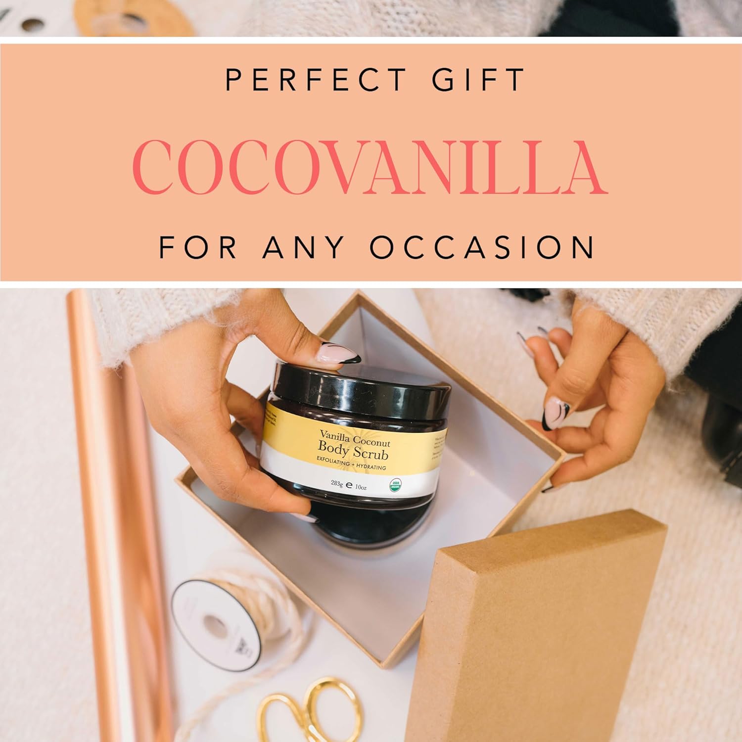 Beauty by Earth Vanilla Coconut Body Scrub photo 3