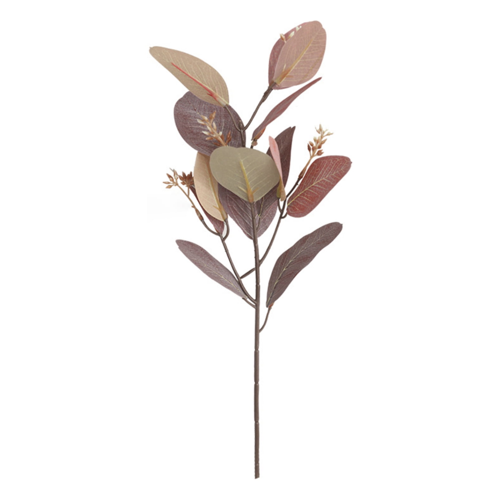 Mightlink Artificial Eucalyptus Plants Antifade Not Wither Clear Leaf Veins DIY Simulated