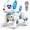 Blue, variant on RC Stunt Robot Toys Dog Imitates Animals Music Dancing Handstand Push-up Follow Functions for Kids Boys Girls-Remote Control Robot Dog Toy, Programmable Smart Interactive Robotic Pets