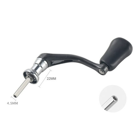PASILI Fishing Reel Single/Double Rocker Handle Four/Six Angle Shaft For 1000-4000
