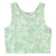 thumbnail image 5 of Camiseta sin mangas recortada acanalada de Elevenparis para mujer nilegreen S, 5 of 5