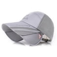 thumbnail image 2 of Sombreros para deportes al aire libre Sharpla con viseras extendidas ciclismo correr pesca sol gris, 2 of 8