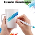 thumbnail image 3 of 12 Pcs Disappearing Ink Fabric Marker Pen Water Erasable Pens Sewing Air Erasable Water Soluble Ink Pen for Embroidery Cross Stitch Handicarft Needlework, 3 of 9