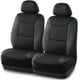 thumbnail image 2 of Fundas de asiento de coche Skechers de piel viscoelástica negra x2, 2 of 8