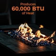 thumbnail image 3 of BALI OUTDOORS 42 in. 60,000BTU Fire Pit Propane Gas Fire Pit Table Rectangular Tile Tabletop, 3 of 11